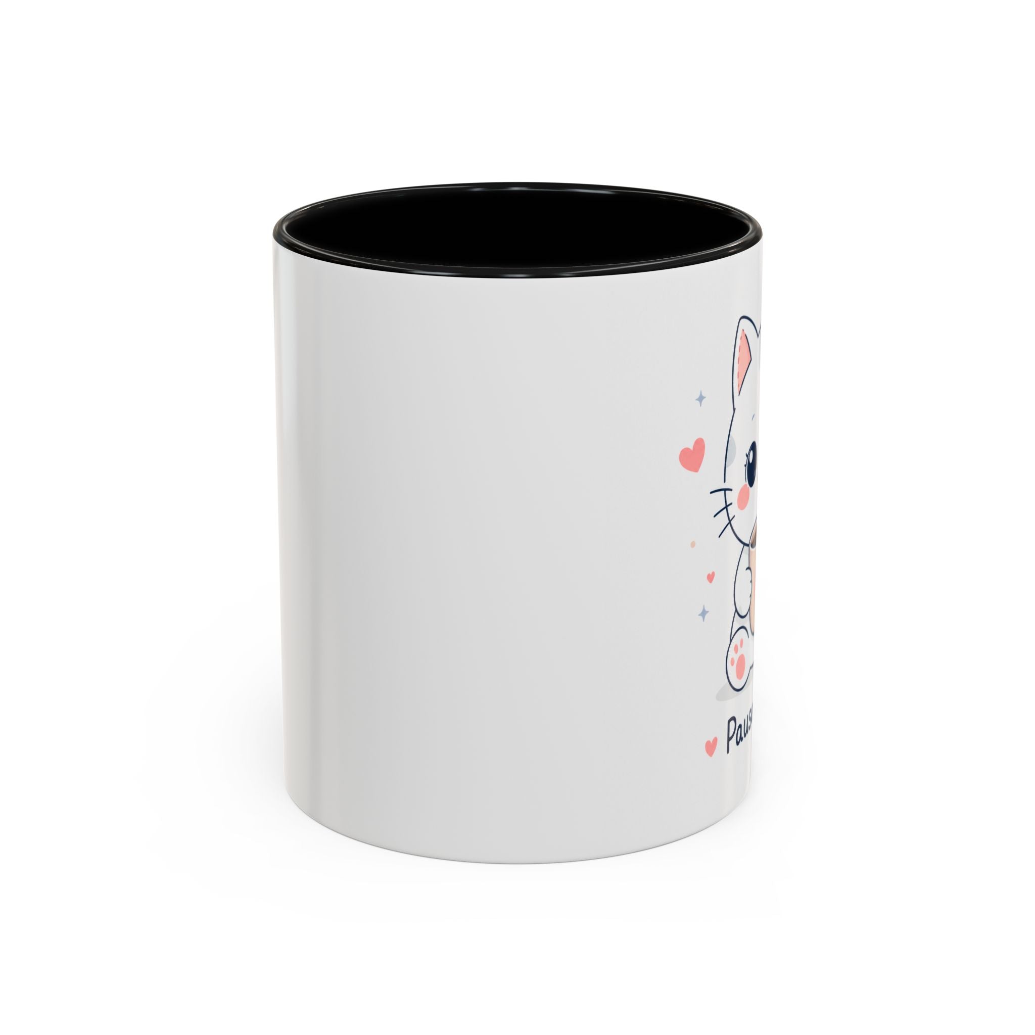 'Pause Douceur' Cat Mug | Cute Kawaii Cat Coffee Cup
