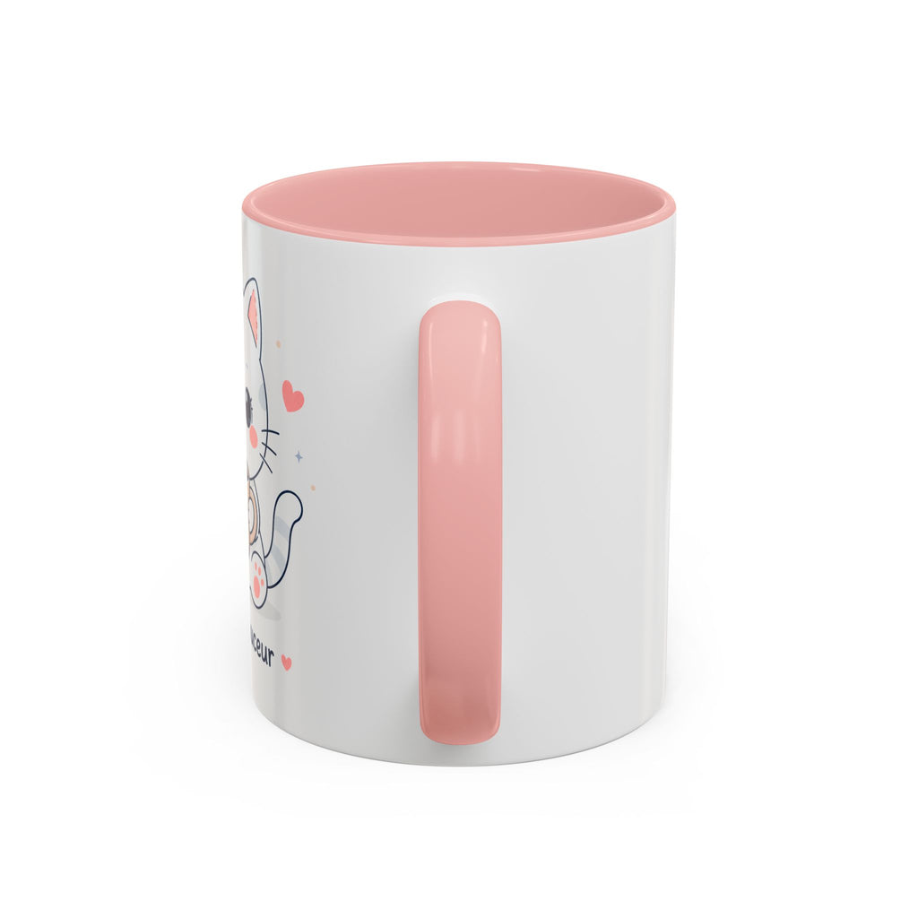 'Pause Douceur' Cat Mug | Cute Kawaii Cat Coffee Cup