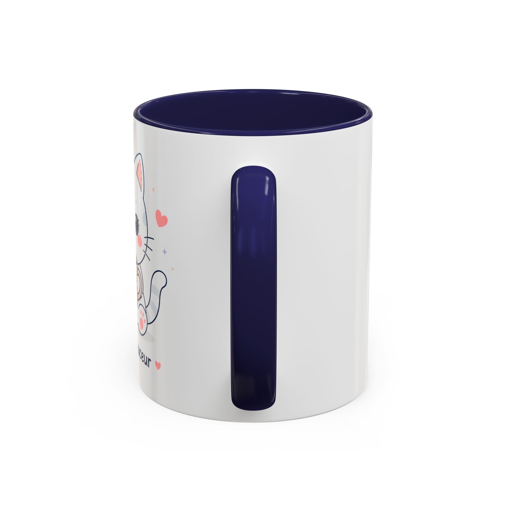 'Pause Douceur' Cat Mug | Cute Kawaii Cat Coffee Cup