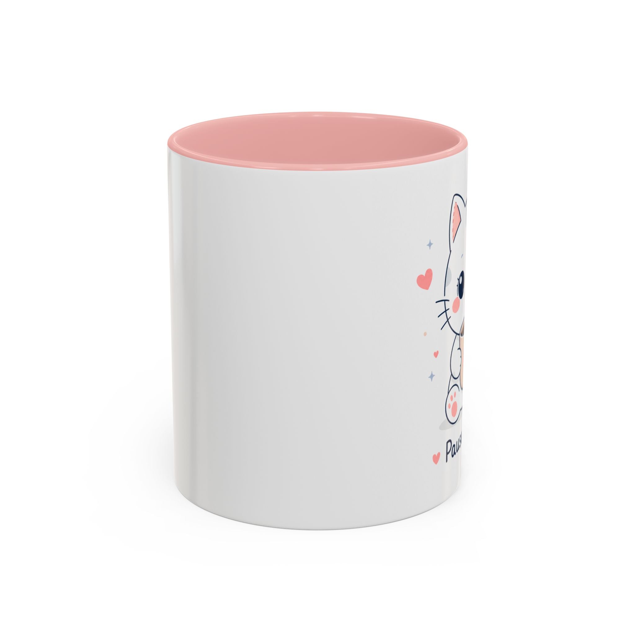 'Pause Douceur' Cat Mug | Cute Kawaii Cat Coffee Cup